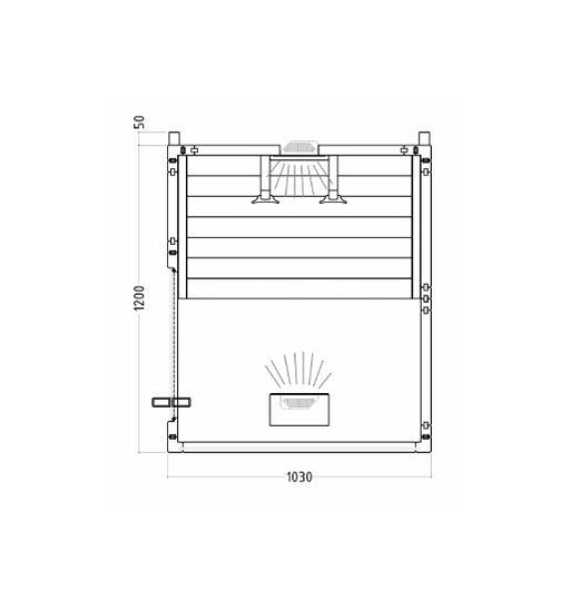 Infrared Cabin Sentio by Harvia MiniMy-120-B