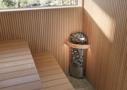 ELECTRIC SAUNA HEATER HARVIA CILINDRO CORNER XE PCC70XE, 6,8kW, WITH XENIO CONTROL UNIT