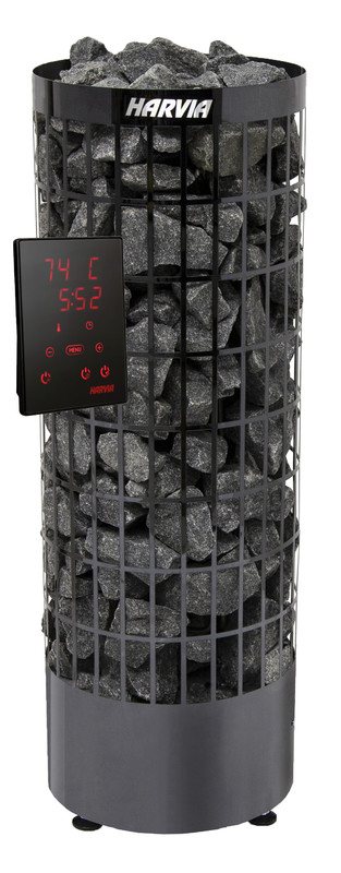 ELECTRIC SAUNA HEATER HARVIA CILINDRO PC70XE, 6,8kW, WITH XENIO CONTROL UNIT