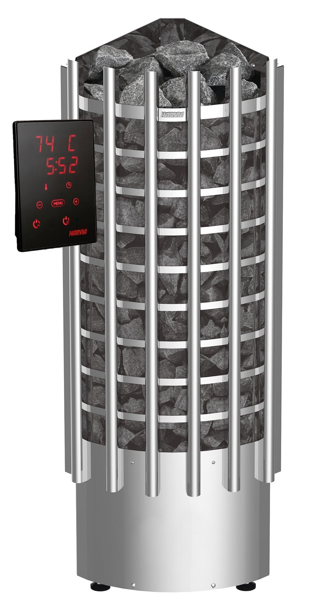 ELECTRIC SAUNA HEATER HARVIA GLOW CORNER TRC70XE, 6,8kW, WITH CONTROL UNIT