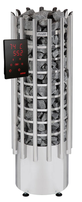 ELECTRIC sauna heater Harvia Glow TRT90XE, 9,0kW, with control unit