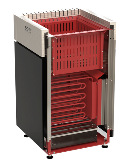 ELECTRIC SAUNA HEATER HARVIA QUBE QU90E 9,0kW, WITHOUT CONTROL UNIT