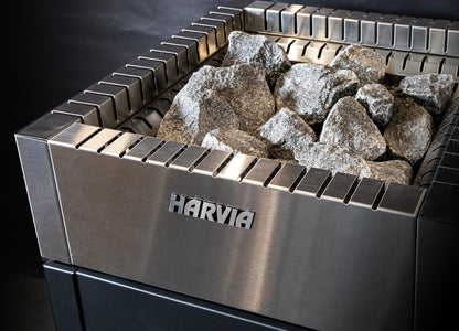 ELECTRIC SAUNA HEATER HARVIA QUBE QU90E 9,0kW, WITHOUT CONTROL UNIT