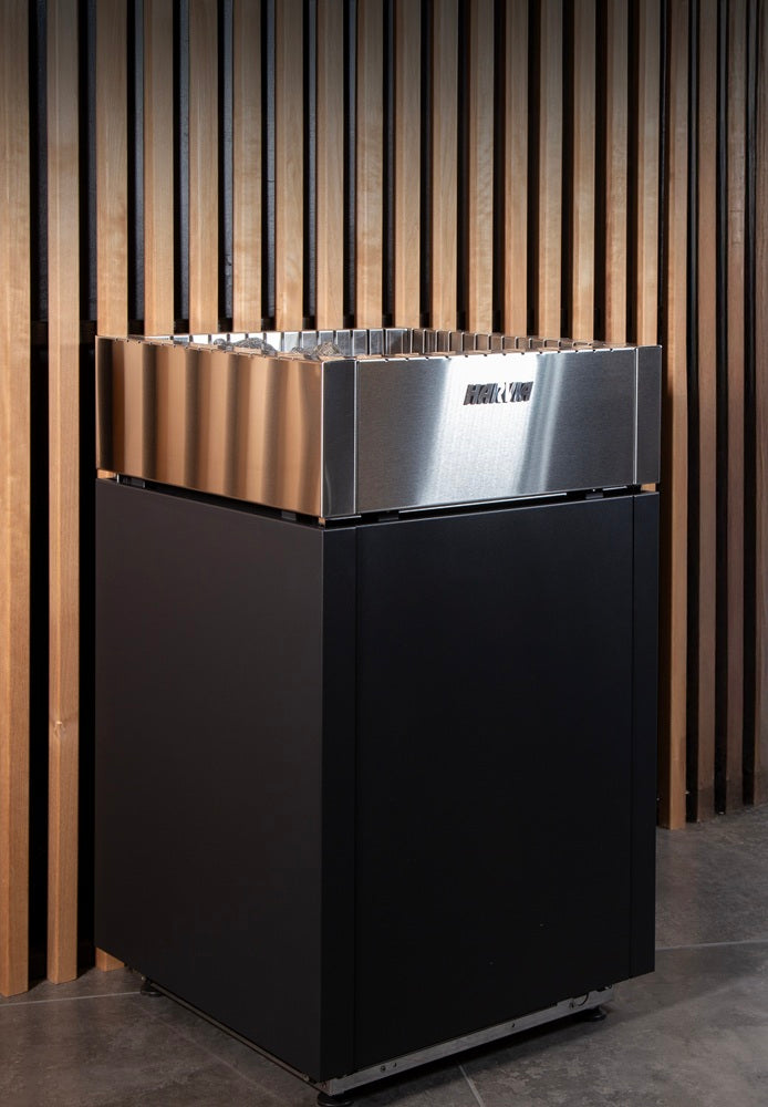 ELECTRIC SAUNA HEATER HARVIA QUBE QU90E 9,0kW, WITHOUT CONTROL UNIT