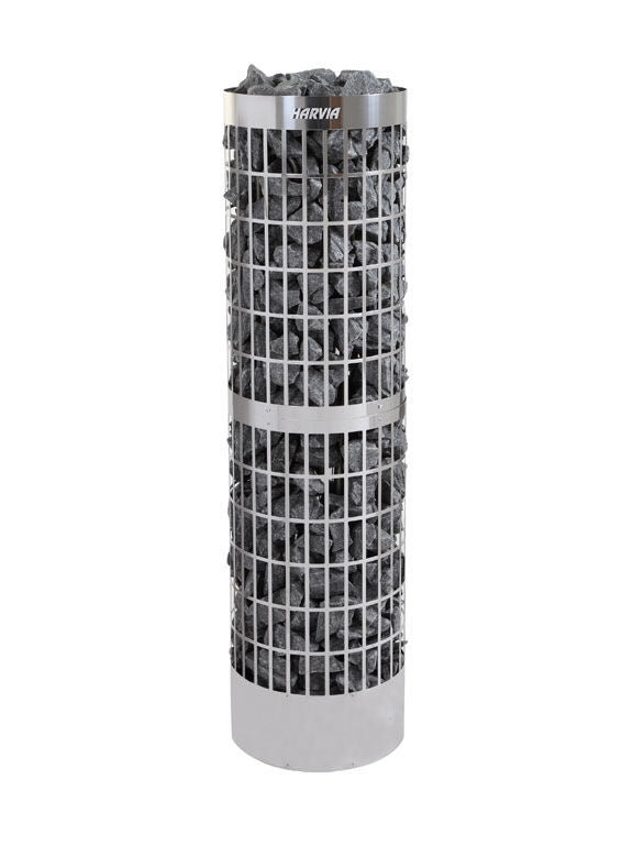 ELECTRIC SAUNA HEATER HARVIA CILINDRO PRO PC100E/135E, 10/13,2kW, WITHOUT CONTROL UNIT