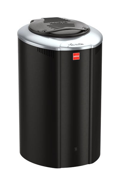 ELECTRIC SAUNA HEATER HARVIA FORTE AFB6, 6,0kW, WITH CONTROL UNIT, BLACK