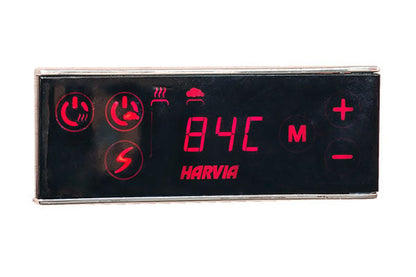 ELECTRIC SAUNA HEATER HARVIA FORTE AFB6, 6,0kW, WITH CONTROL UNIT, BLACK
