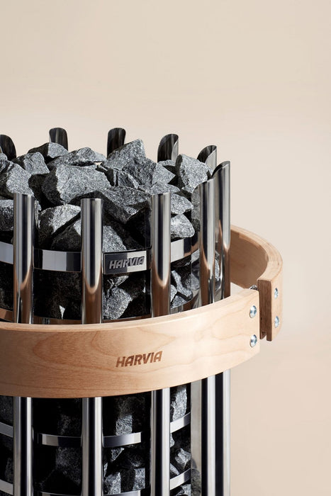 ELECTRIC sauna heater Harvia Glow TRT90XE, 9,0kW, with control unit