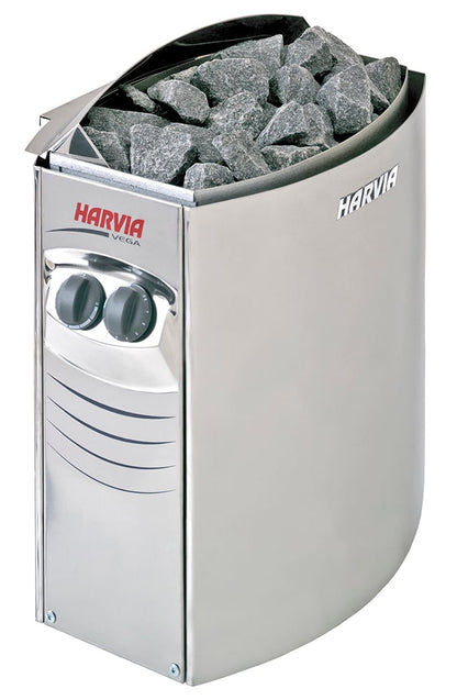 ELECTRIC SAUNA HEATER HARVIA VEGA BC45, 4,5kW, WITH BUILT-IN CONTROL