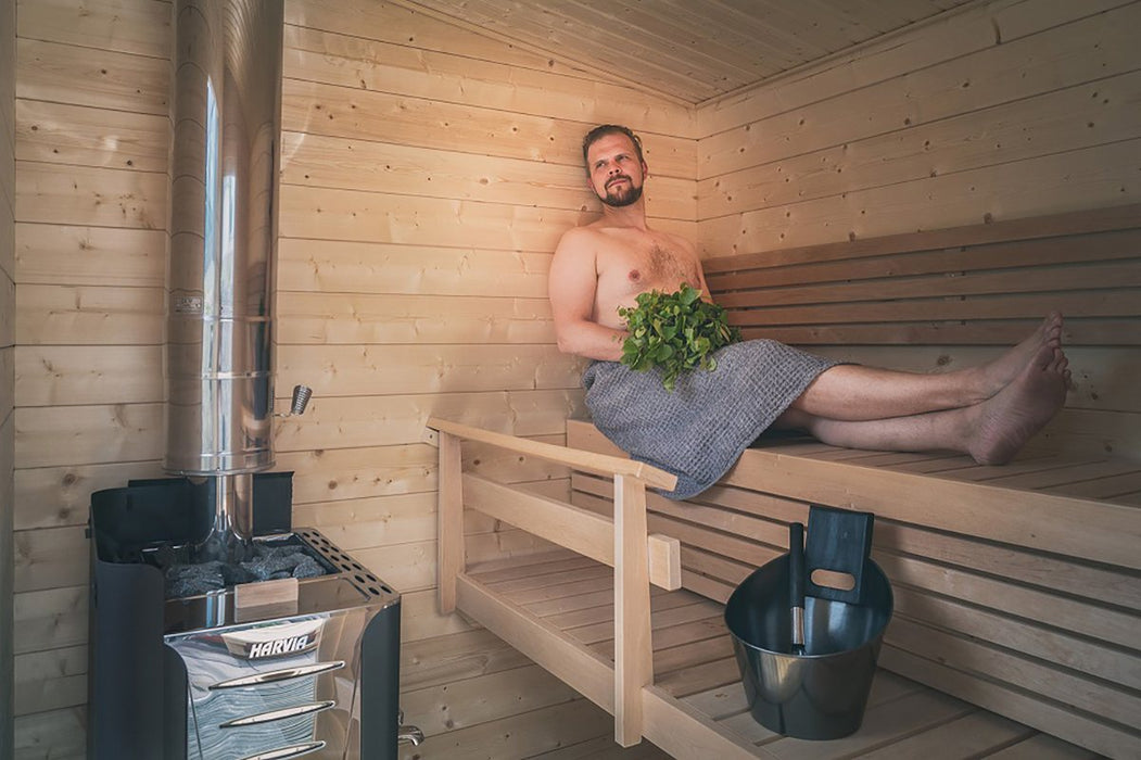 Harvia Solide Compact Outdoor Sauna | Sldc02ps
