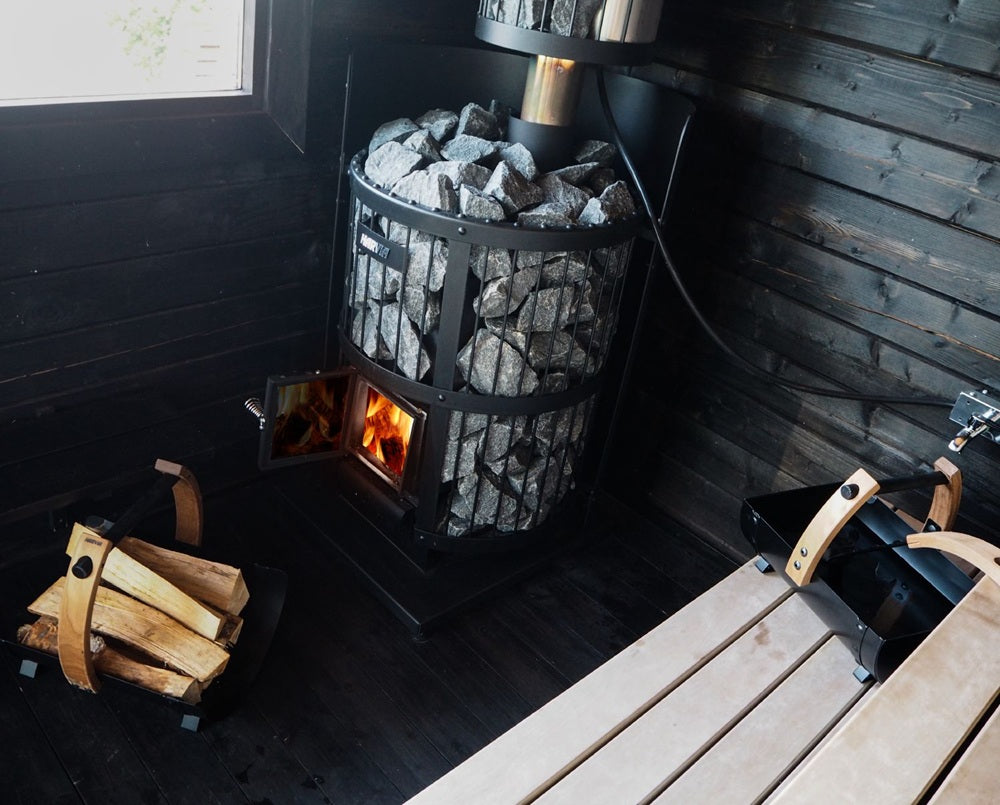SAUNA WOODBURNING STOVE HARVIA LEGEND 240 BimSchV2 BLACK, WKLE20M10