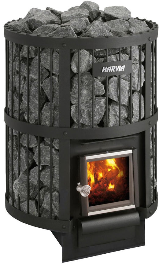 SAUNA WOODBURNING STOVE HARVIA LEGEND 240 BimSchV2 BLACK, WKLE20M10