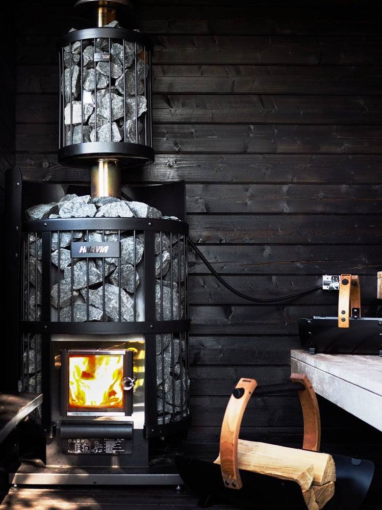 SAUNA WOODBURNING STOVE HARVIA LEGEND 240 BimSchV2 BLACK, WKLE20M10