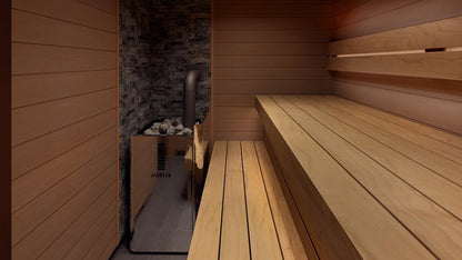 SAUNA WOODBURNING STOVE HARVIA 36 DUO