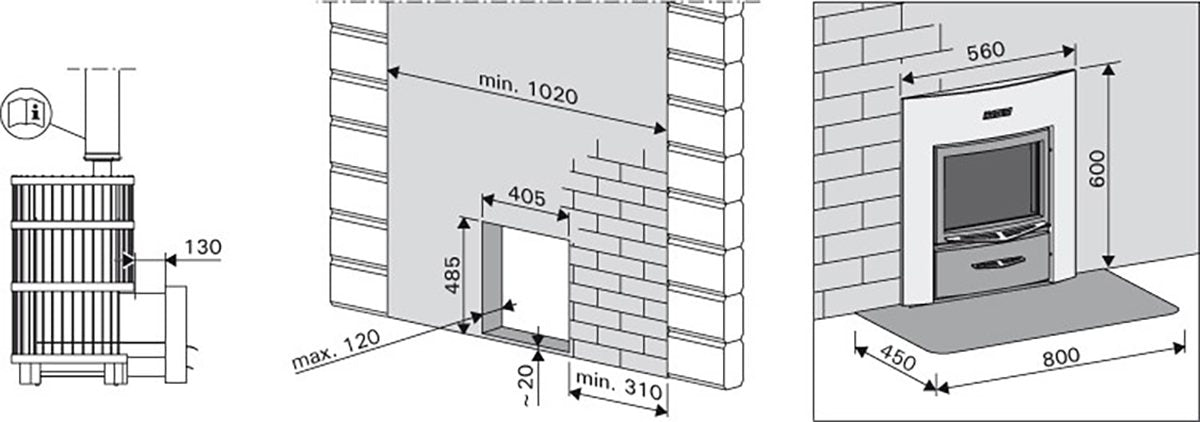 Sauna Woodburning Stove Harvia Legend 240 Duo