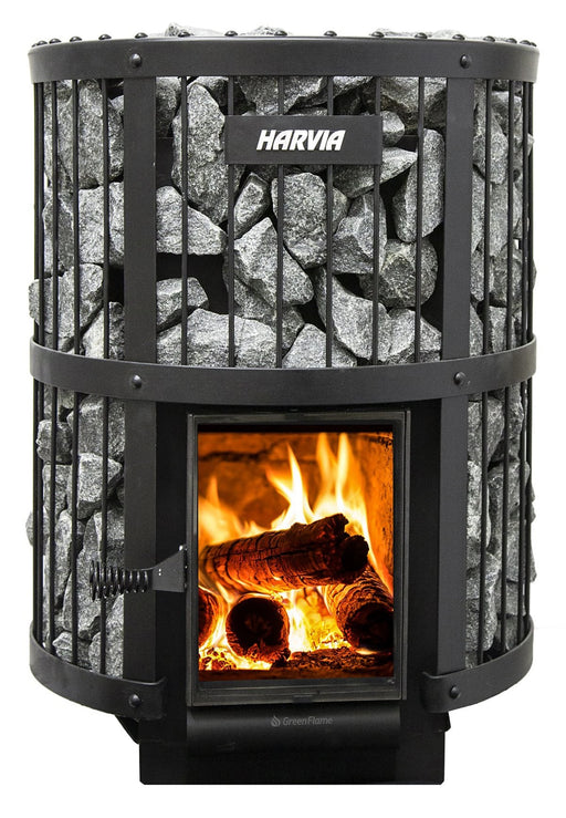 SAUNA Woodburning Stove Harvia Legend 240 «GreenFlame», WKLE20GM