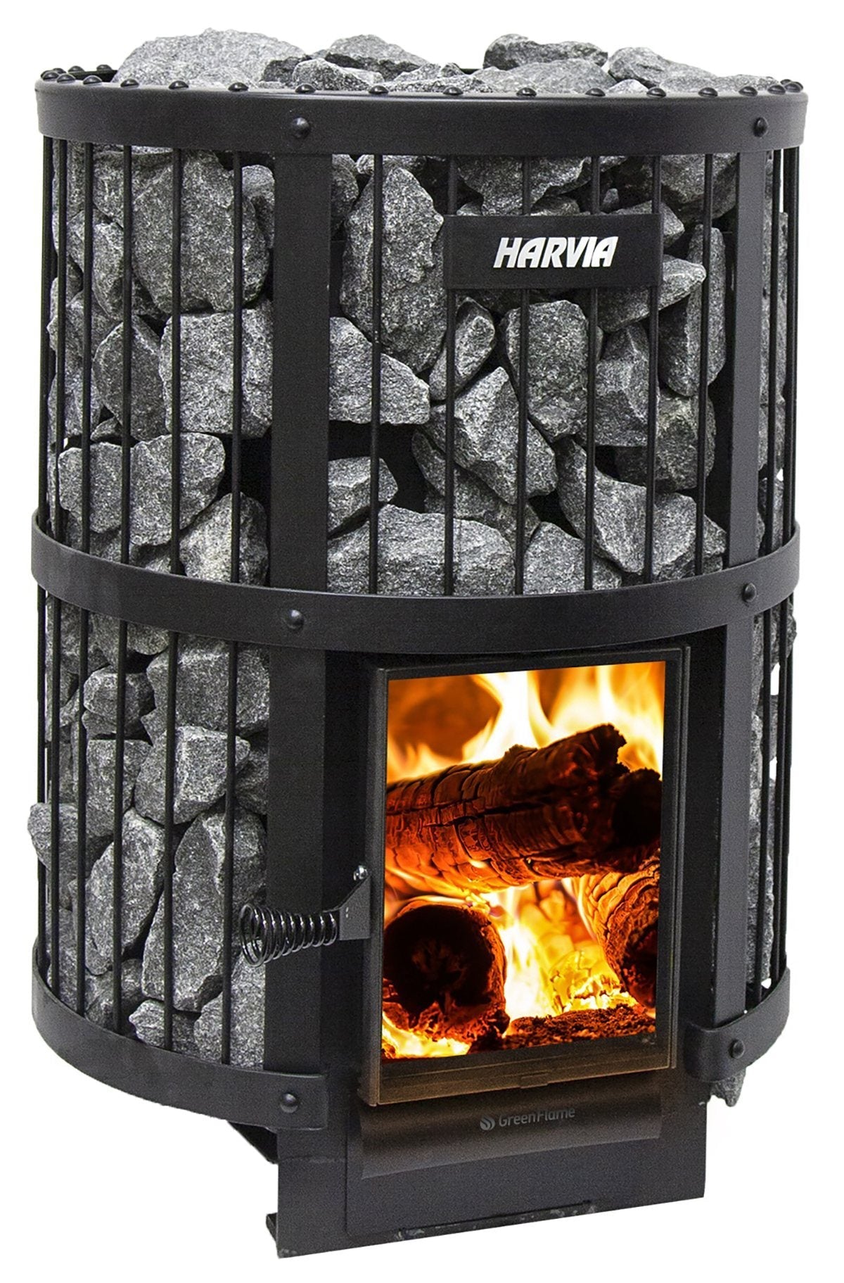 SAUNA WOODBURNING STOVE HARVIA LEGEND 240 «GREENFLAME», WKLE20GM