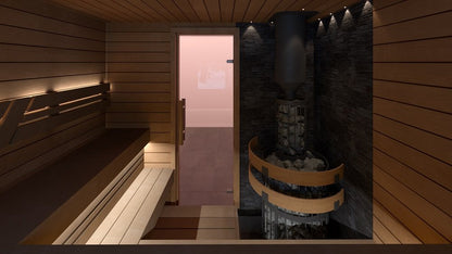 SAUNA WOODBURNING STOVE HARVIA LEGEND 240 DUO