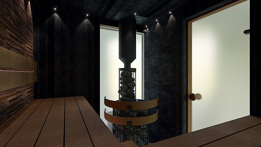 SAUNA WOODBURNING STOVE HARVIA LEGEND 240 DUO