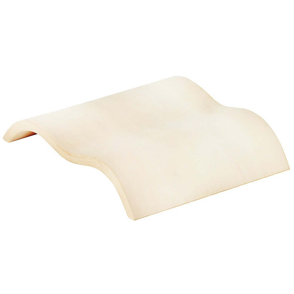 SAWO WOODEN HEADREST WAVE 515-A, ASPEN