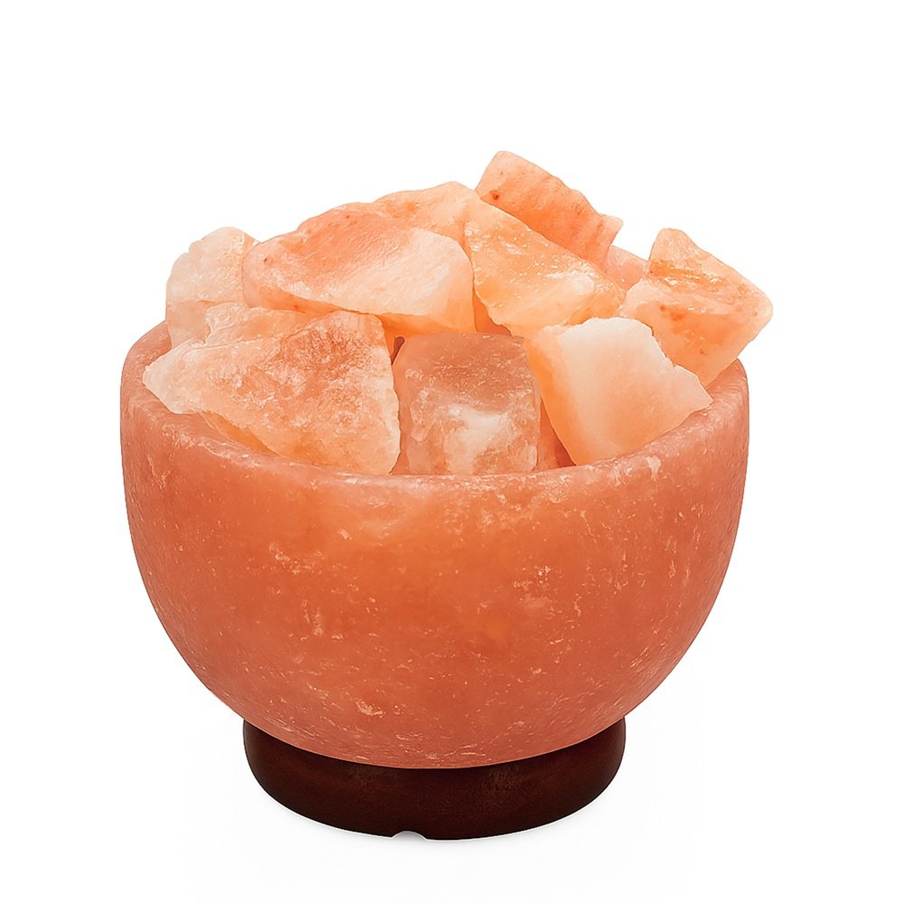 SAUFLEX HIMALAYA SALT LAMP BOWL OF FIRE 3-4 KG