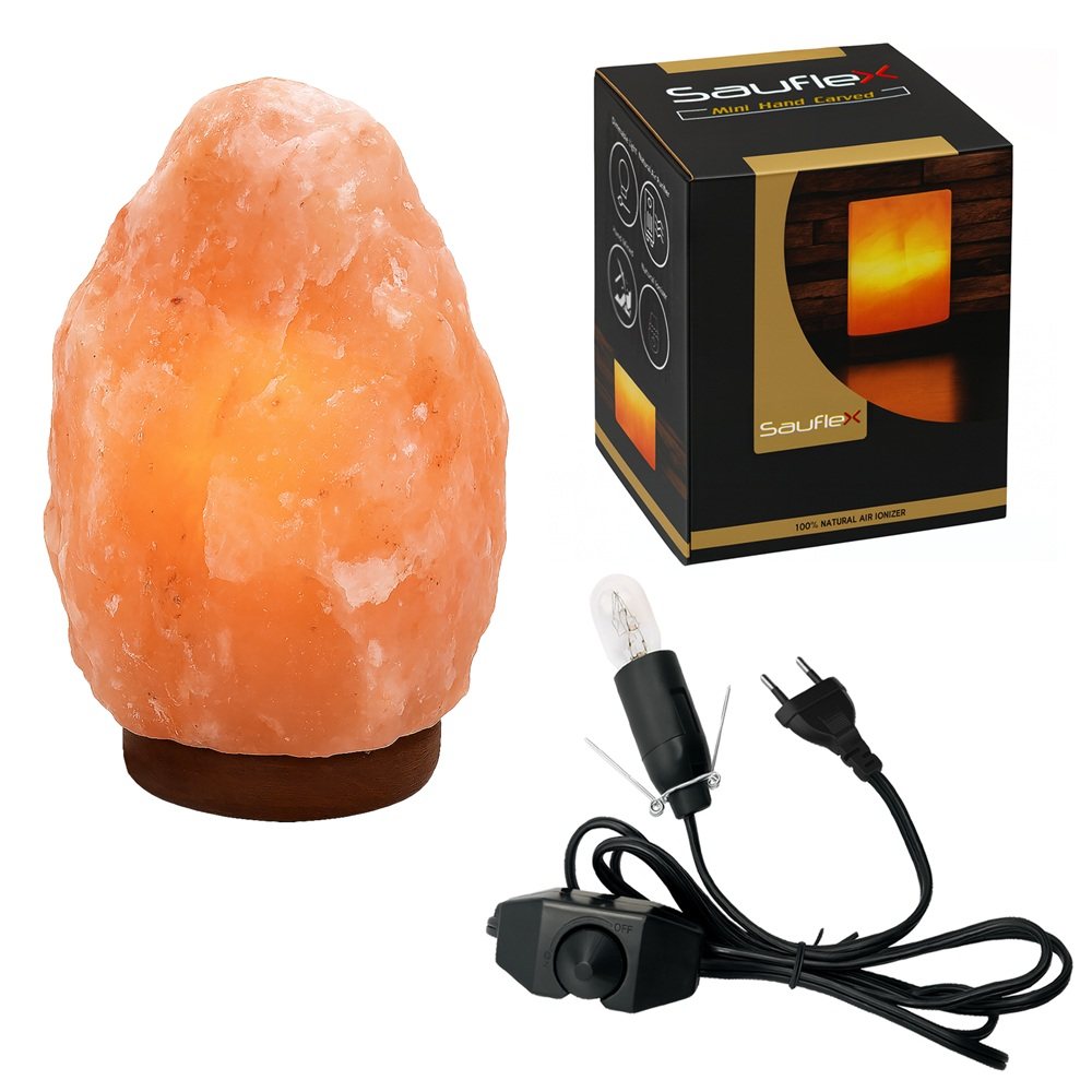 SAUFLEX HIMALAYA SALT LAMP NATURAL SHAPE 2-3 KG