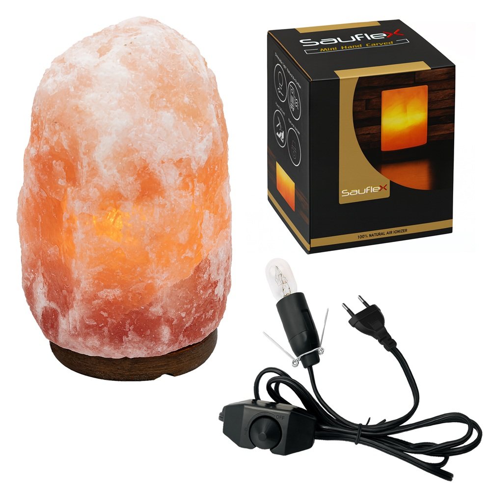 SAUFLEX HIMALAYA SALT LAMP NATURAL SHAPE 3-5 KG