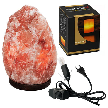 SAUFLEX HIMALAYA SALT LAMP NATURAL SHAPE 5-7 KG
