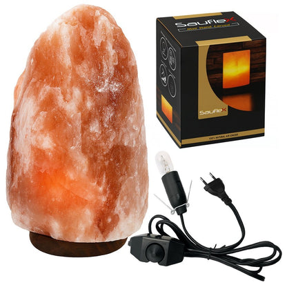 SAUFLEX HIMALAYA SALT LAMP NATURAL SHAPE 7-10 KG