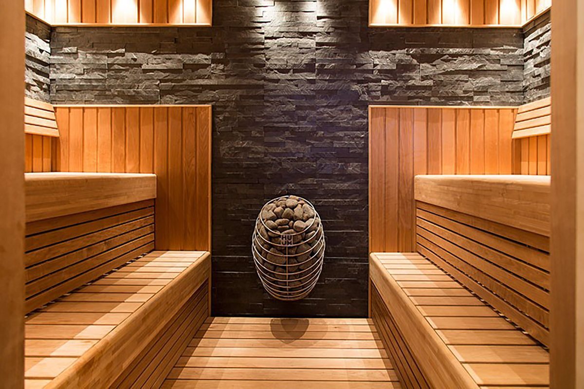 ELECTRIC SAUNA HEATER HUUM DROP + UKU BLACK CONTROL UNIT