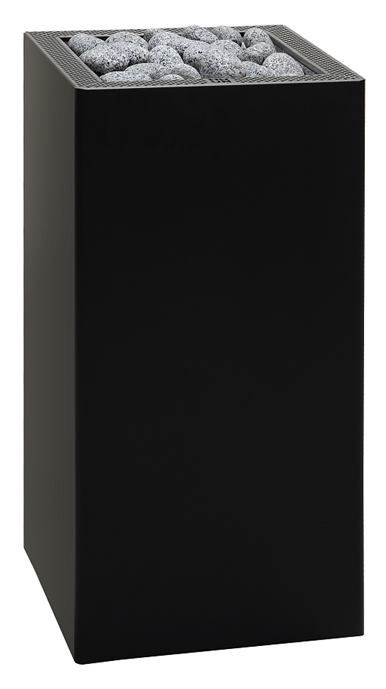ELECTRIC SAUNA HEATERS CORE BLACK 6kW, WITHOUT CONTROL UNIT