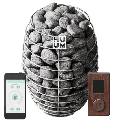 ELECTRIC SAUNA HEATERS HUUM DROP + UKU CONTROL UNIT