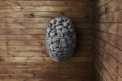 ELECTRIC SAUNA HEATERS HUUM DROP + UKU LOCAL BLACK CONTROL UNIT