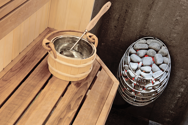 ELECTRIC SAUNA HEATERS HUUM DROP + UKU LOCAL BLACK CONTROL UNIT