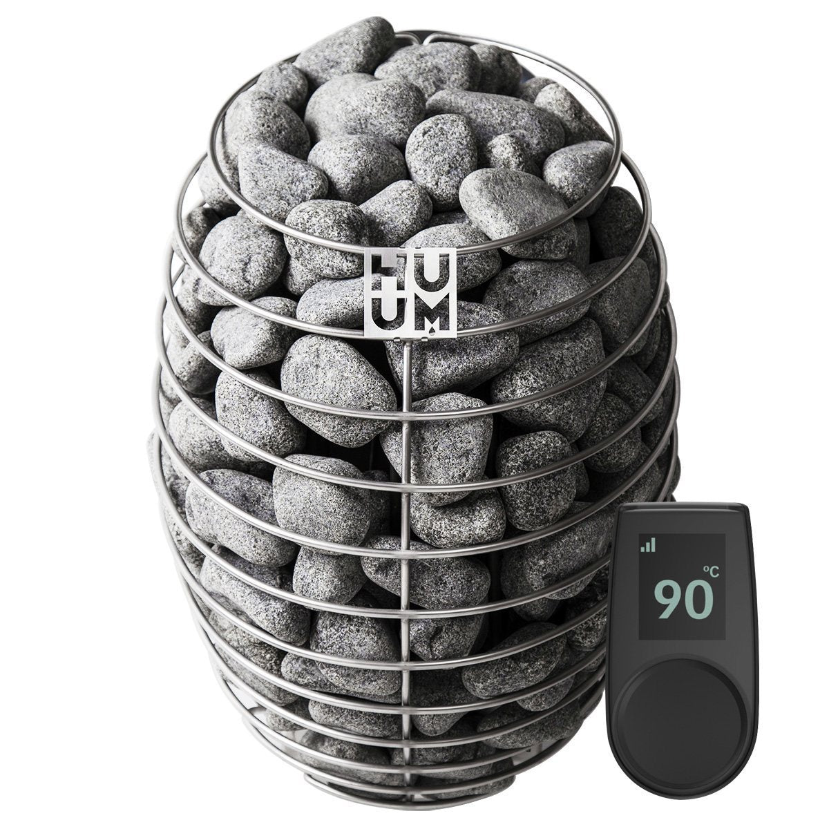 ELECTRIC SAUNA HEATERS HUUM DROP + UKU LOCAL BLACK CONTROL UNIT