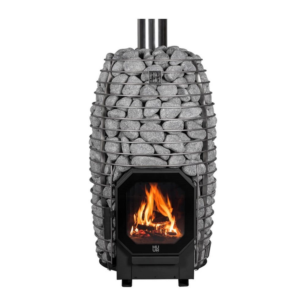 SAUNA WOODBURNING STOVE HUUM HIVE FLOW 9,8kW