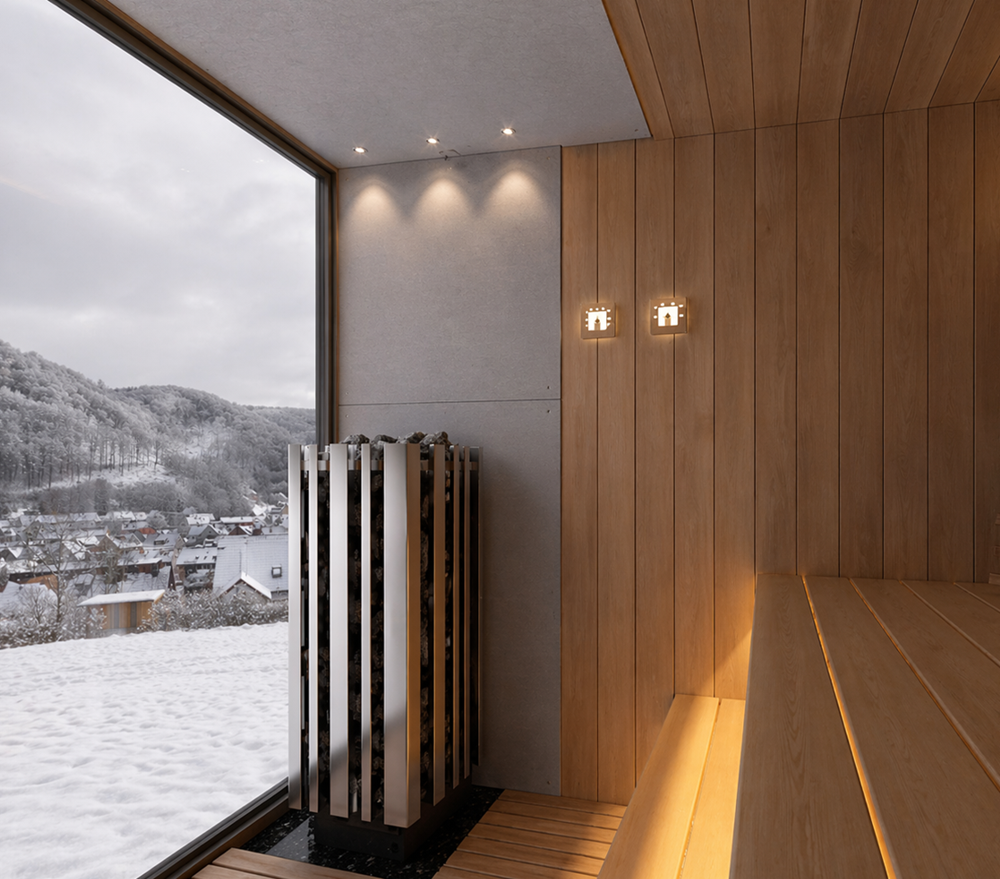 HEAT-RESISTANT PLATE FOR SAUNA 1200x630x9mm