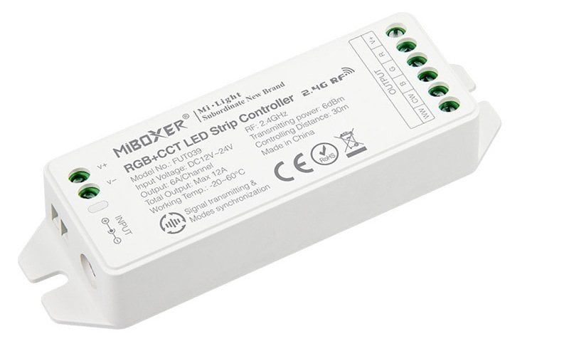 MILIGHT RGB+CCT LED CONTROLLER (WIFI+2.4G) FUT039M