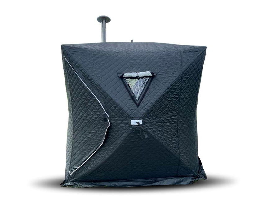 SAUFLEX Full Travel Sauna Tent Set – Portable Outdoor Sauna with Stove