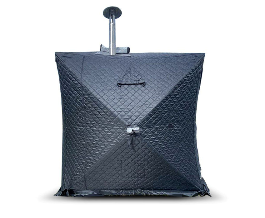 SAUFLEX Travel Set – Mobile Sauna Tent with Stove (2000x2000x2100mm)