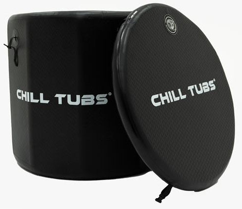 CHILL TUBS - Cold Plunge Bath Essential Pod 498L 1000x900x900mm, Chiller Set