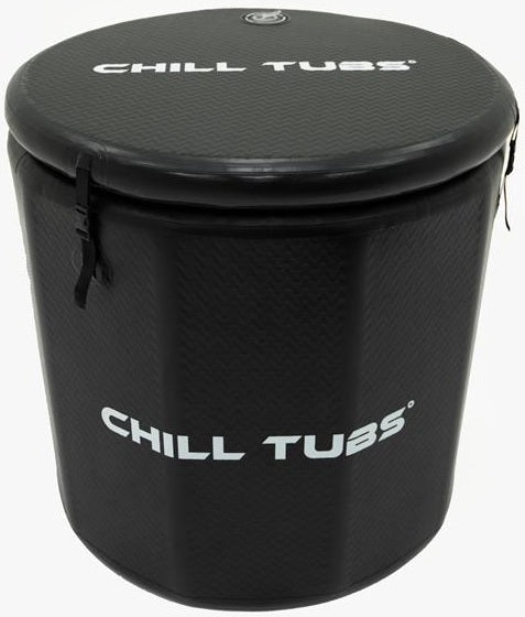 CHILL TUBS - Cold Plunge Bath Essential Pod 498L 1000x900x900mm, Chiller Set