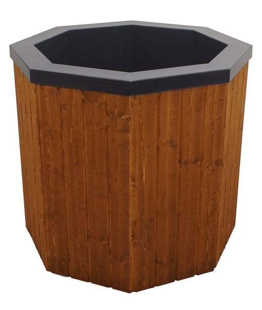 Cold Water Barrel Grey, Wooden Casing, 200L