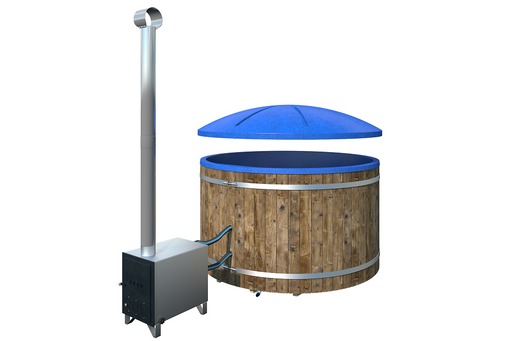 Hot Tub With External Heater 1650 L