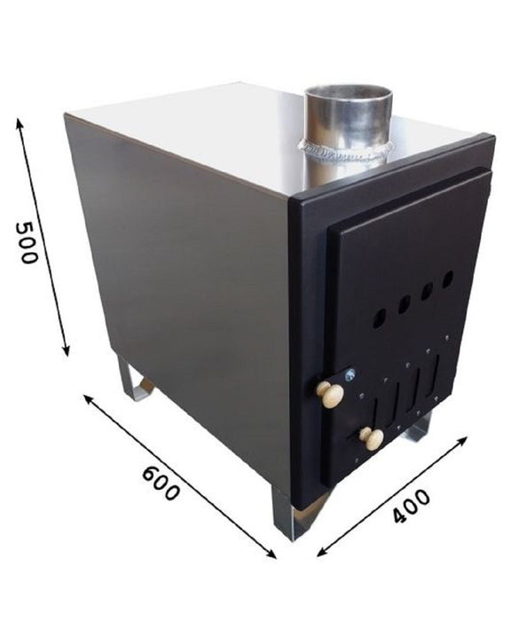 Hot Tub With External Heater 1650 L