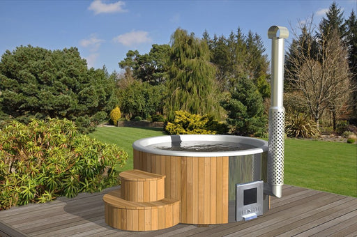 Hot Tub With Integrated Stove 1150 L