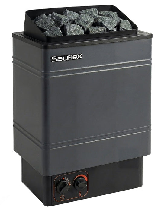ELECTRIC SAUNA HEATER SAUFLEX CRX-90 9,0kW, WITH BUILT-IN CONTROL