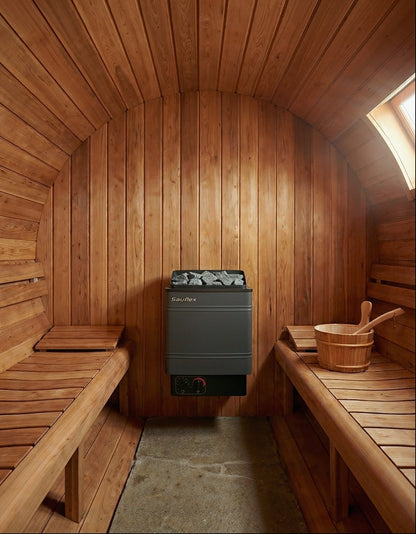 ELECTRIC SAUNA HEATER SAUFLEX CRX-90 9,0kW, WITH BUILT-IN CONTROL