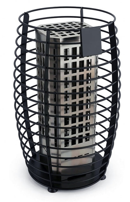 ELECTRIC SAUNA HEATER SAUFLEX KERO SET 9,0kW, BLACK