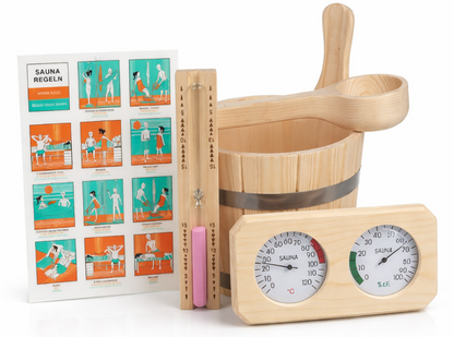 SAUFLEX ACCESSORY KIT, RECTANGULAR THERMO-HYGROMETER